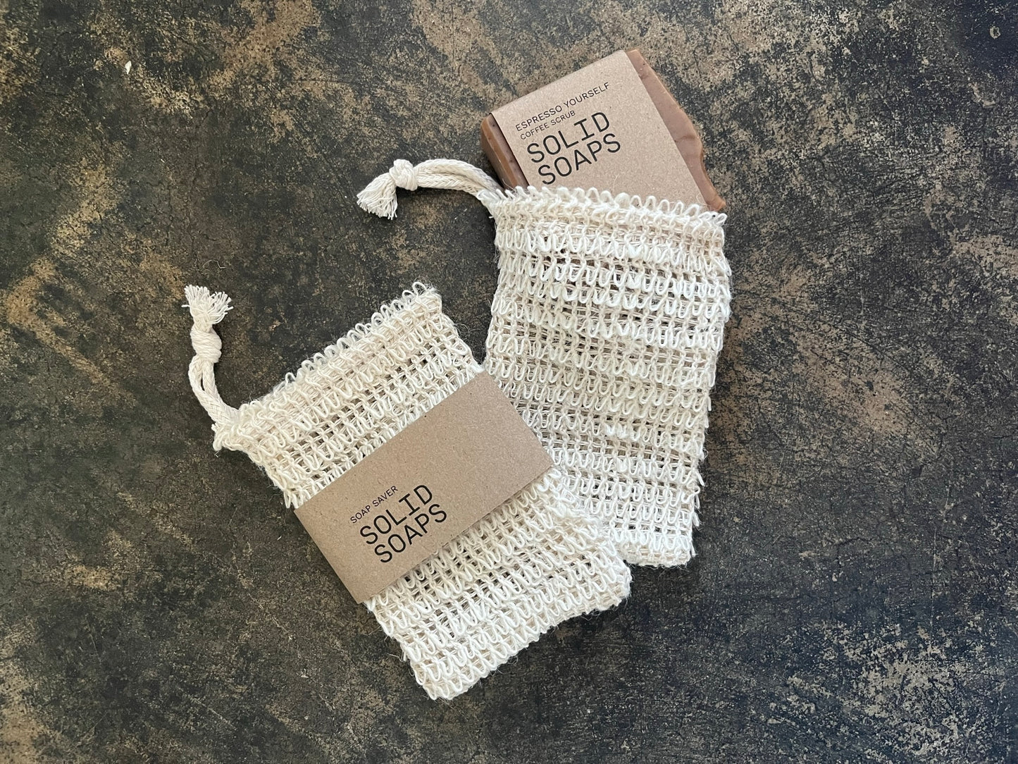 Solid Soap Saver Bag