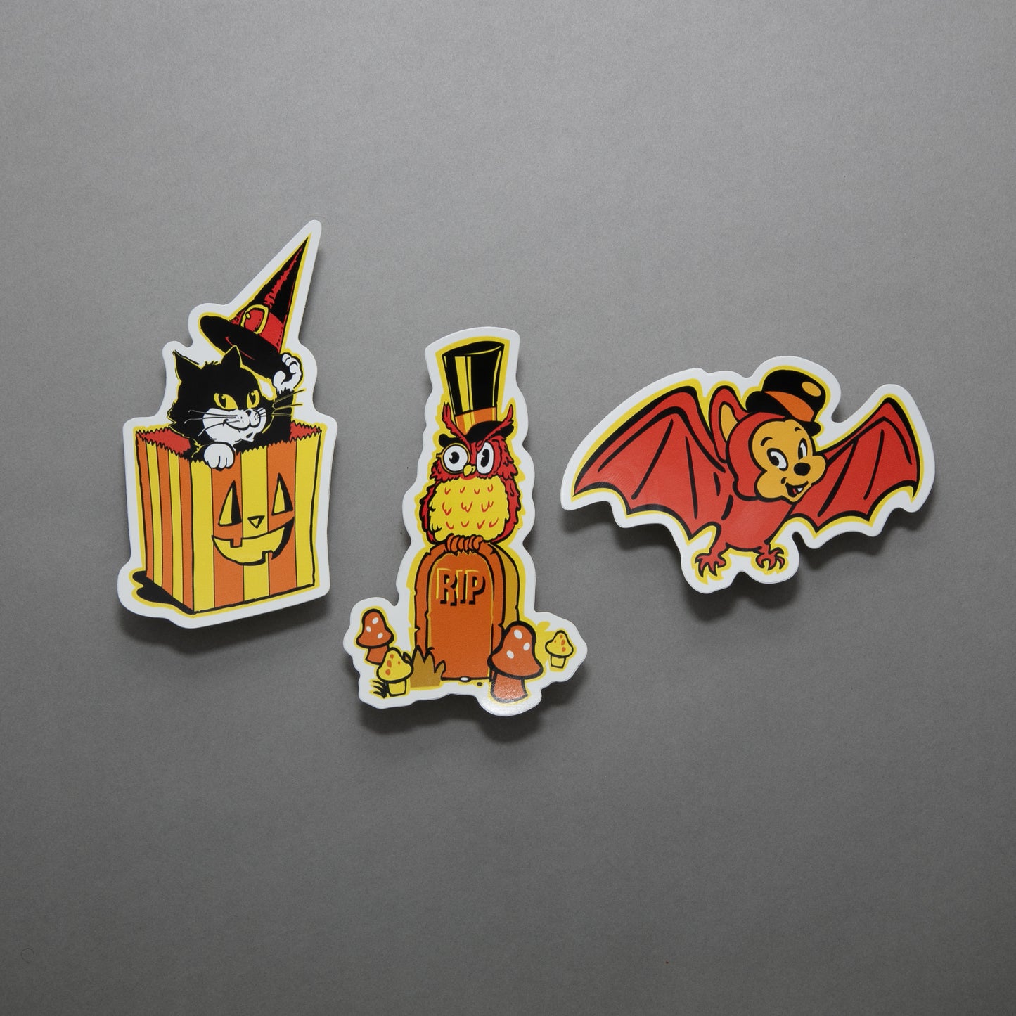 Retro Halloween Sticker Pack