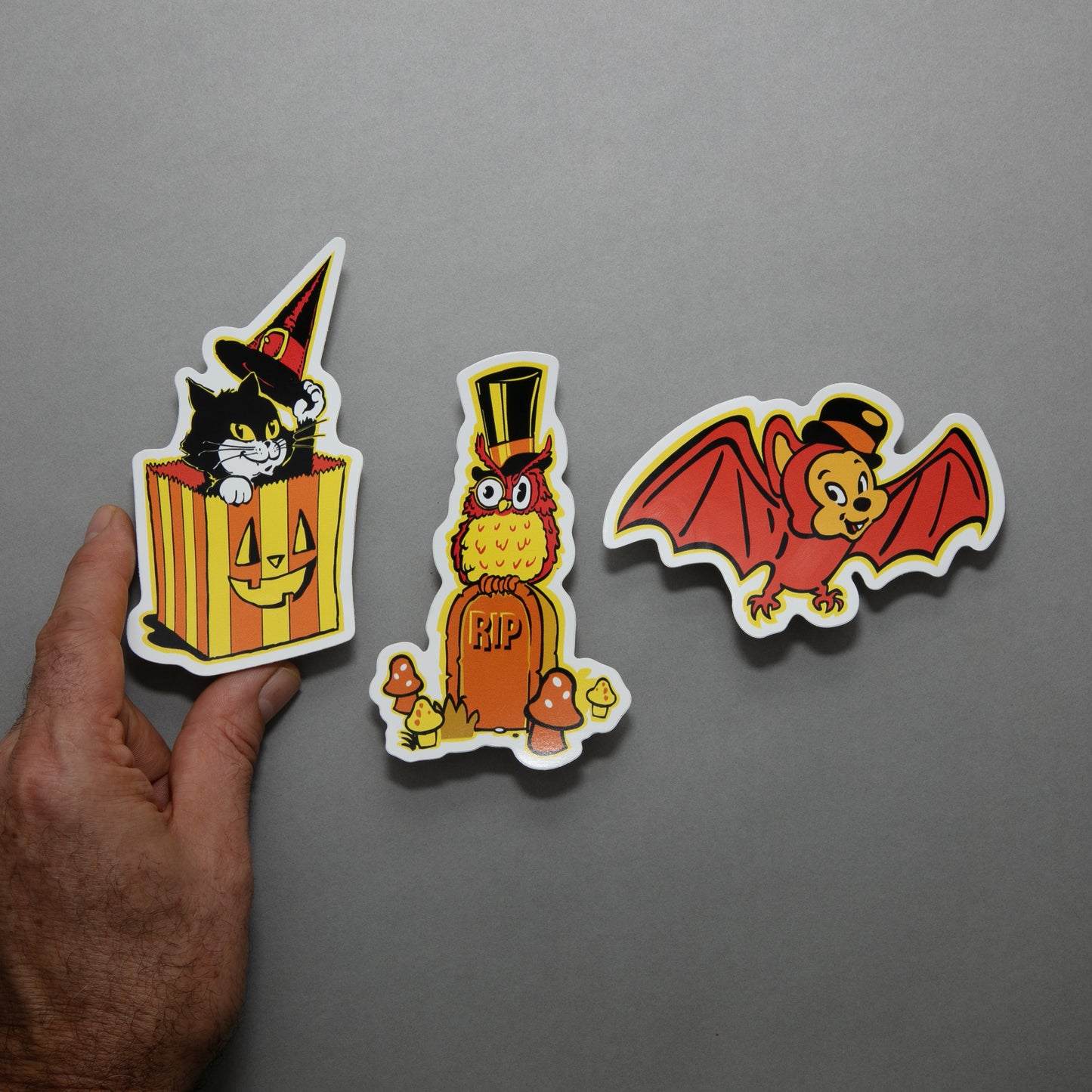 Retro Halloween Sticker Pack
