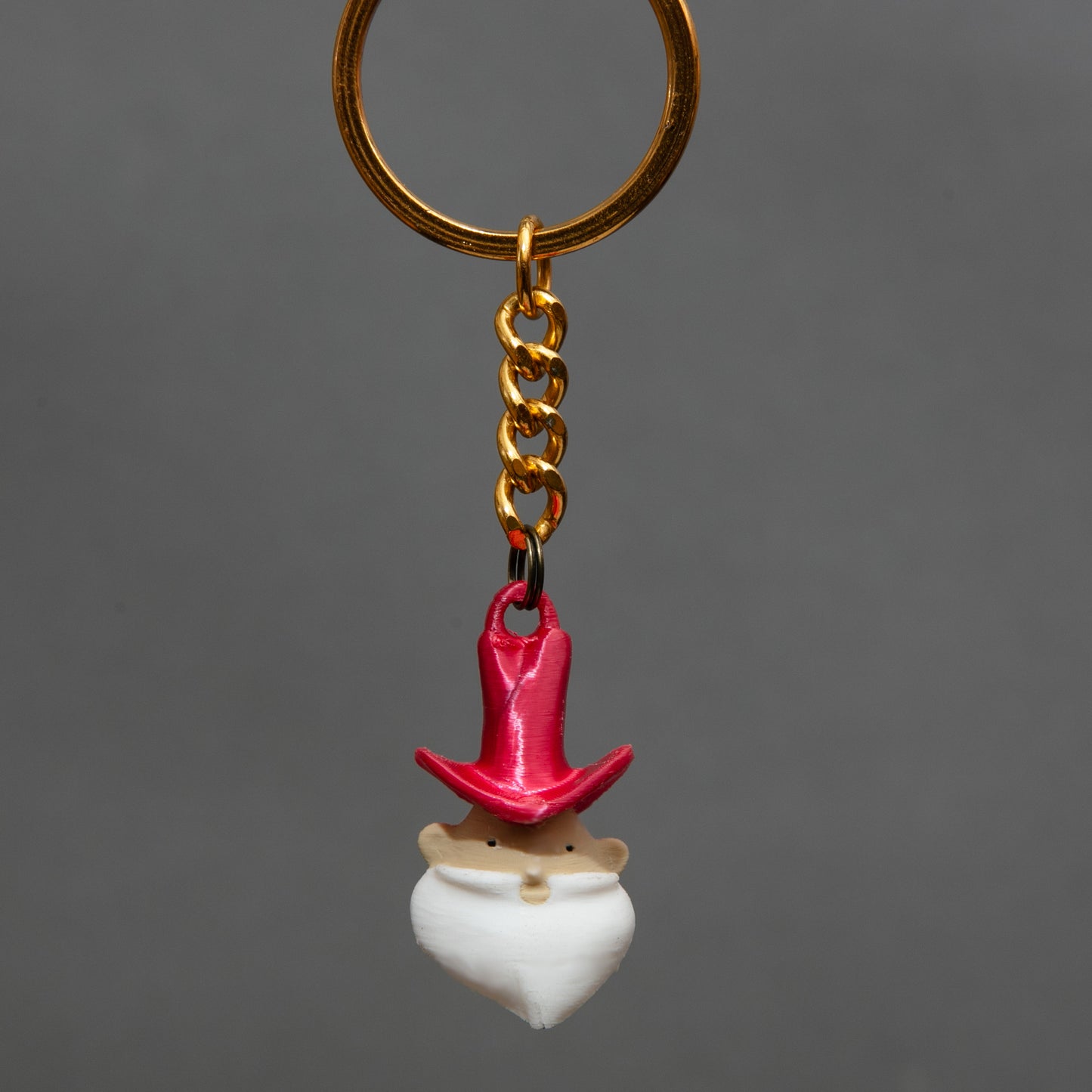 BGAB Cowboy Santa Keychain