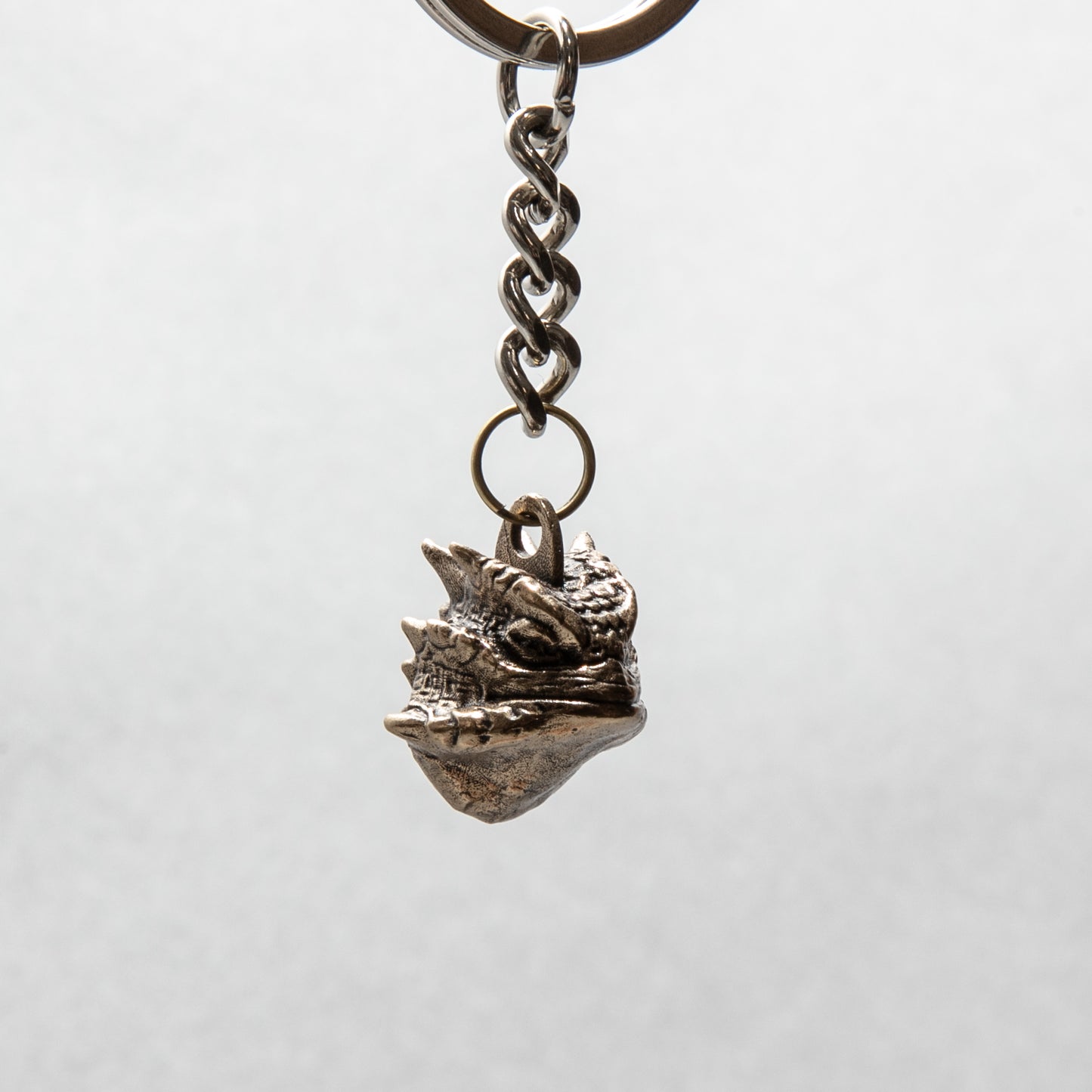 Horned Lizard Keychain