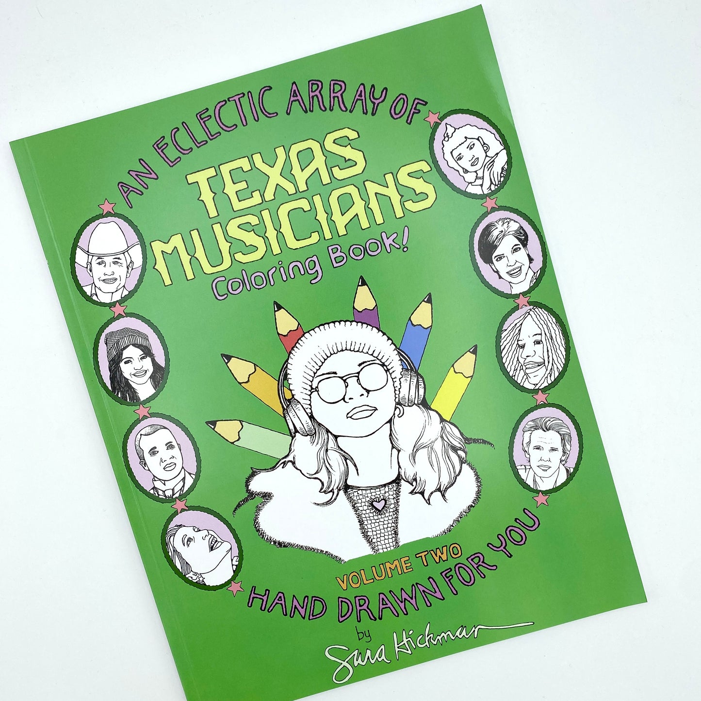 Texas Musicians Coloring Book