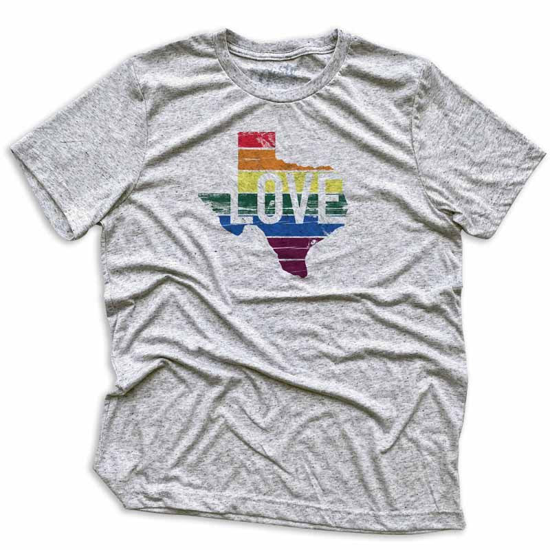 Texas Love Rainbow T-Shirt