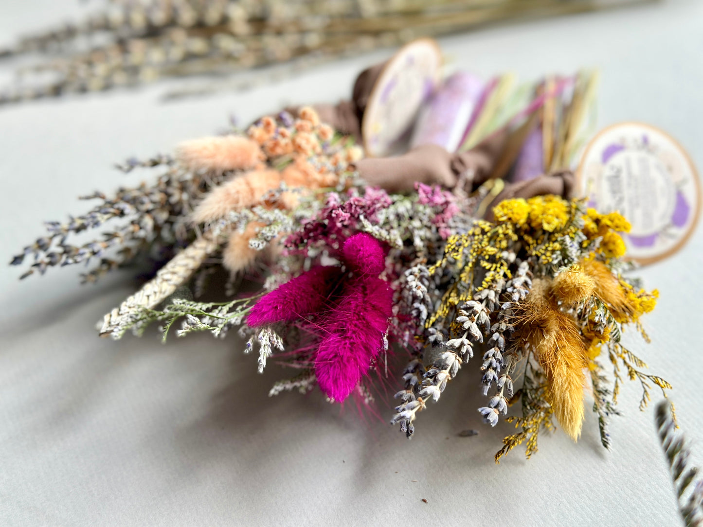 Lavender Bath Soak with Florals