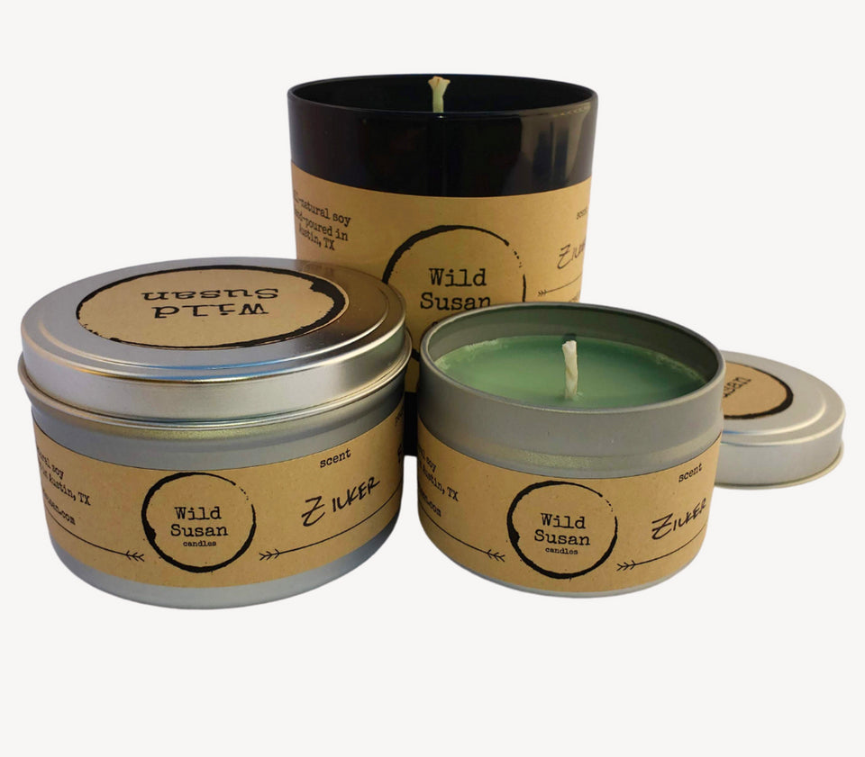 Zilker Soy Wax Candle