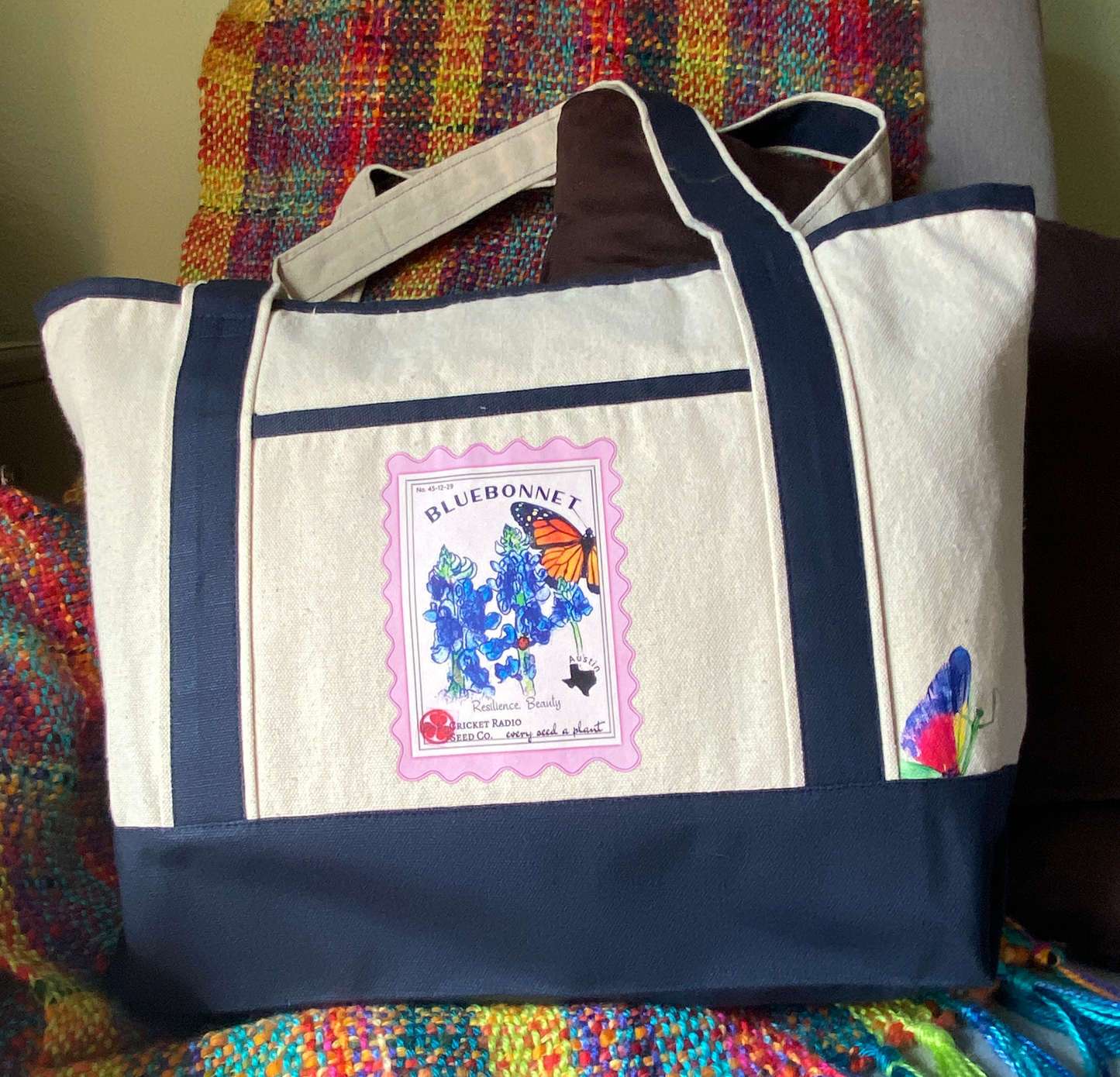 Vintage WPA style Art Tote