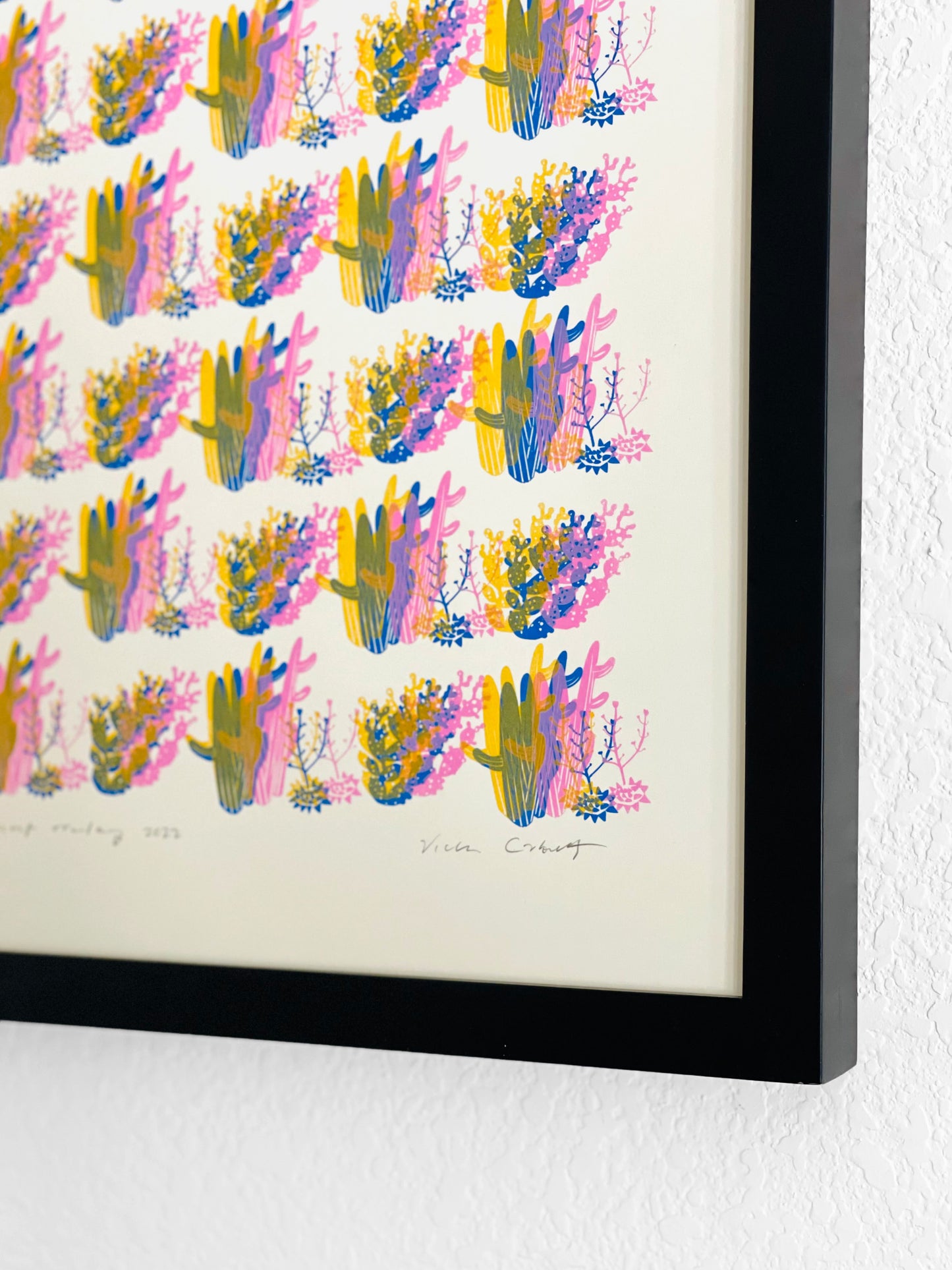 Desert Repeat Art Print