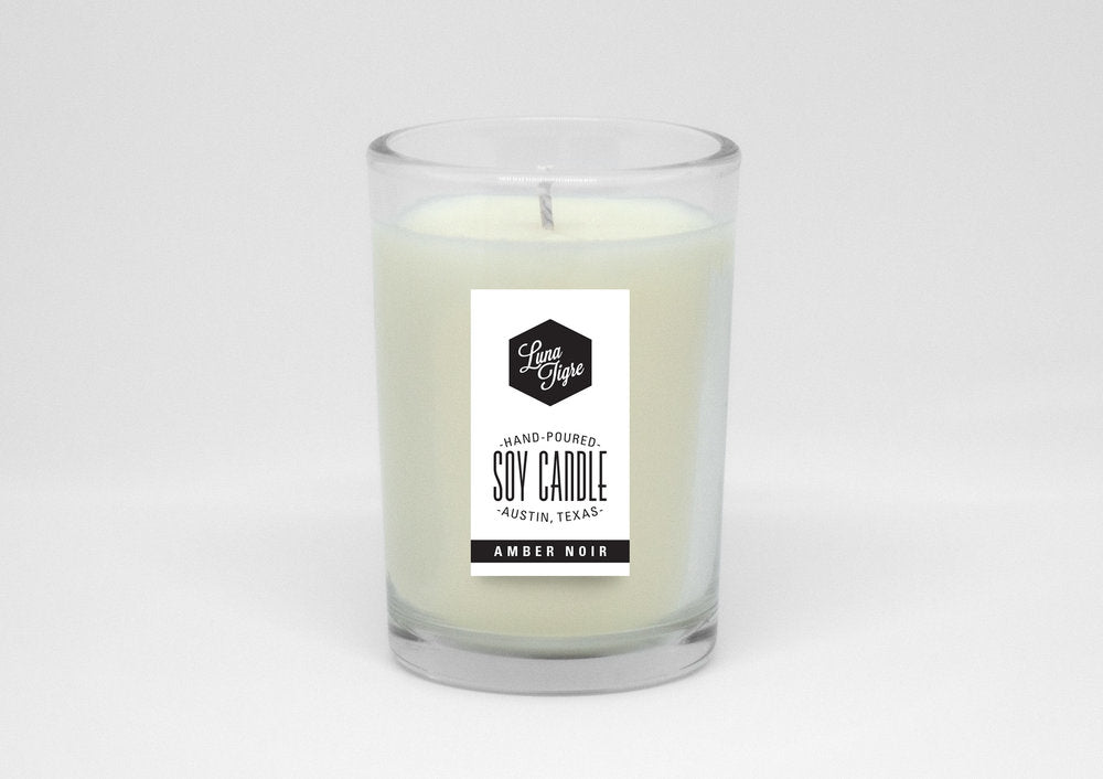 Amber Noir Soy Wax Candle