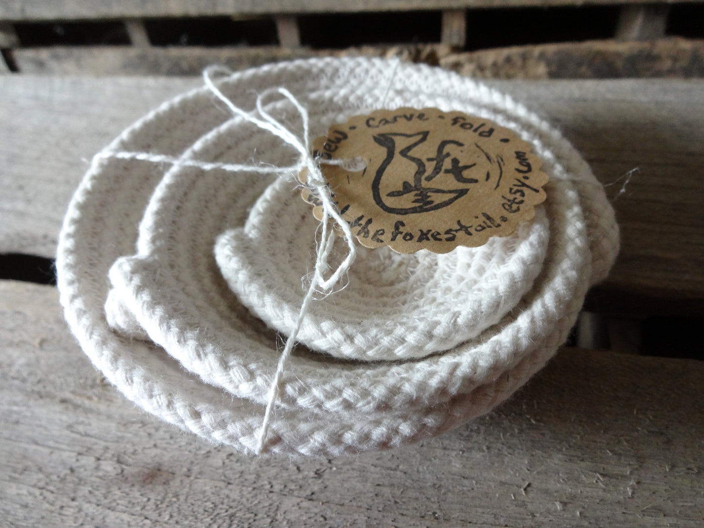 Nesting Rope Bowls