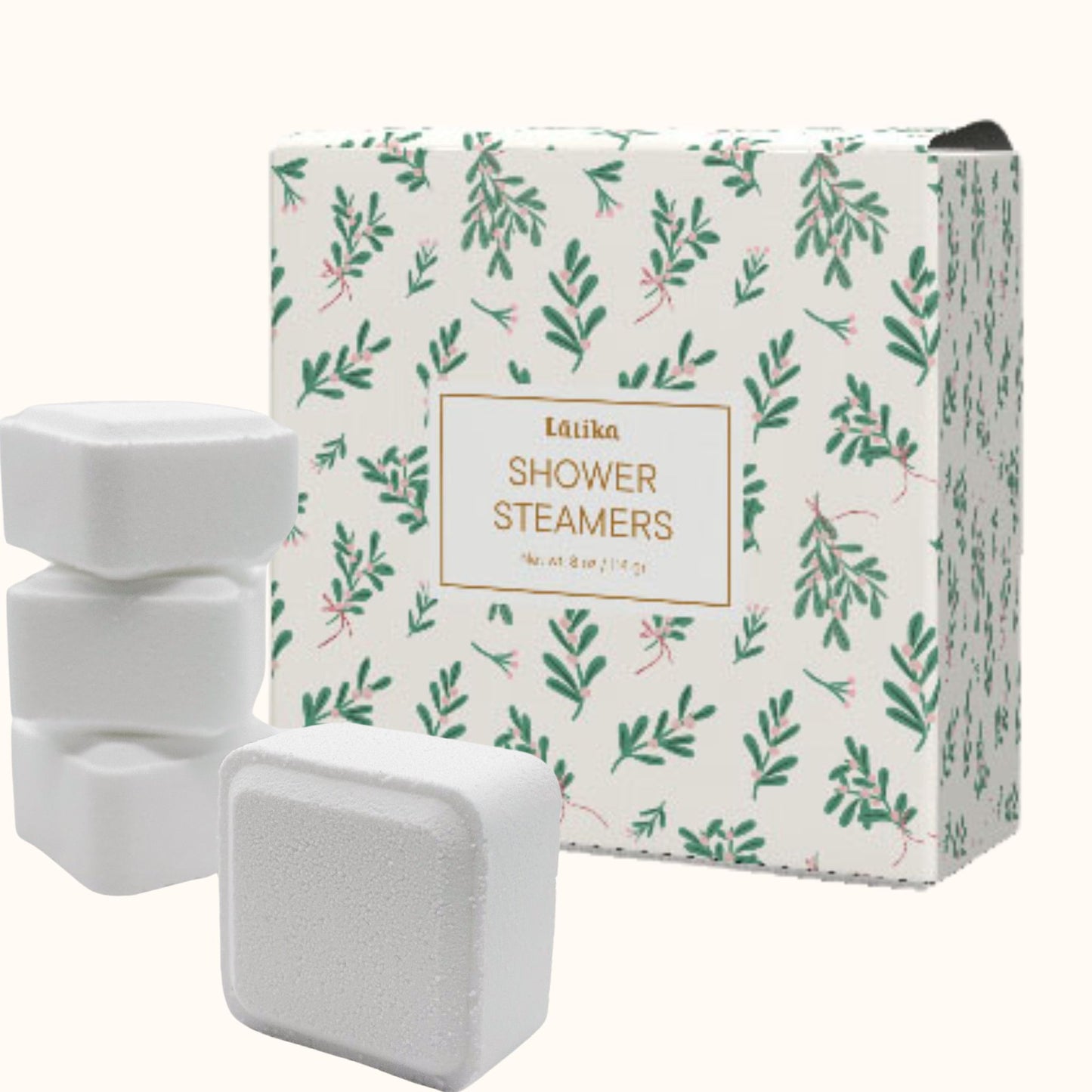 Holly Christmas Shower Steamers