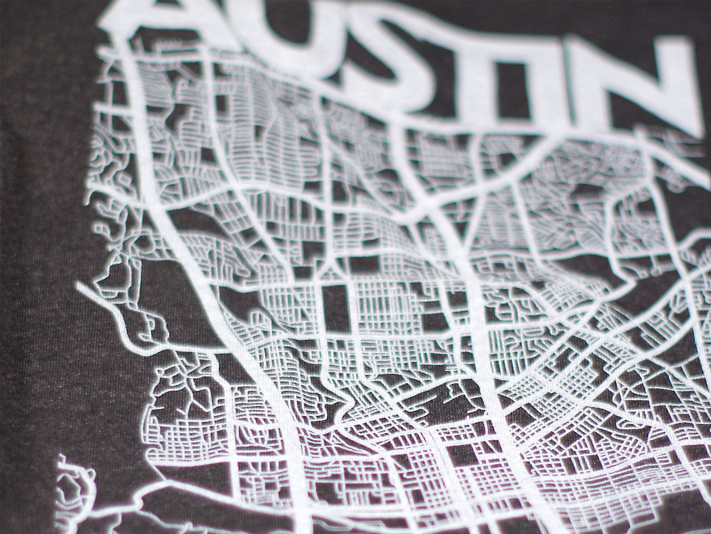Austin Map T-Shirt