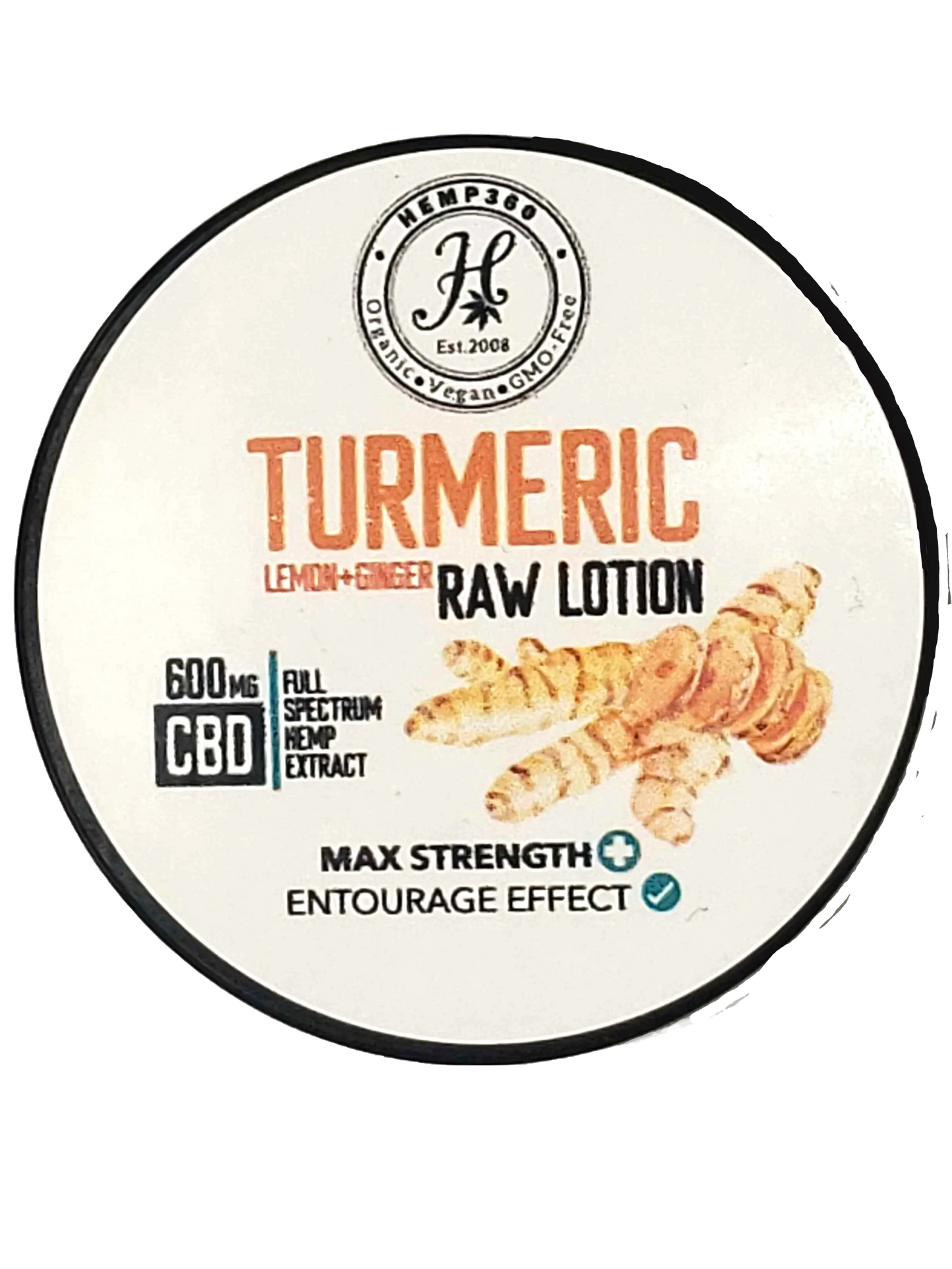 CBD-Turmeric Raw Lotion
