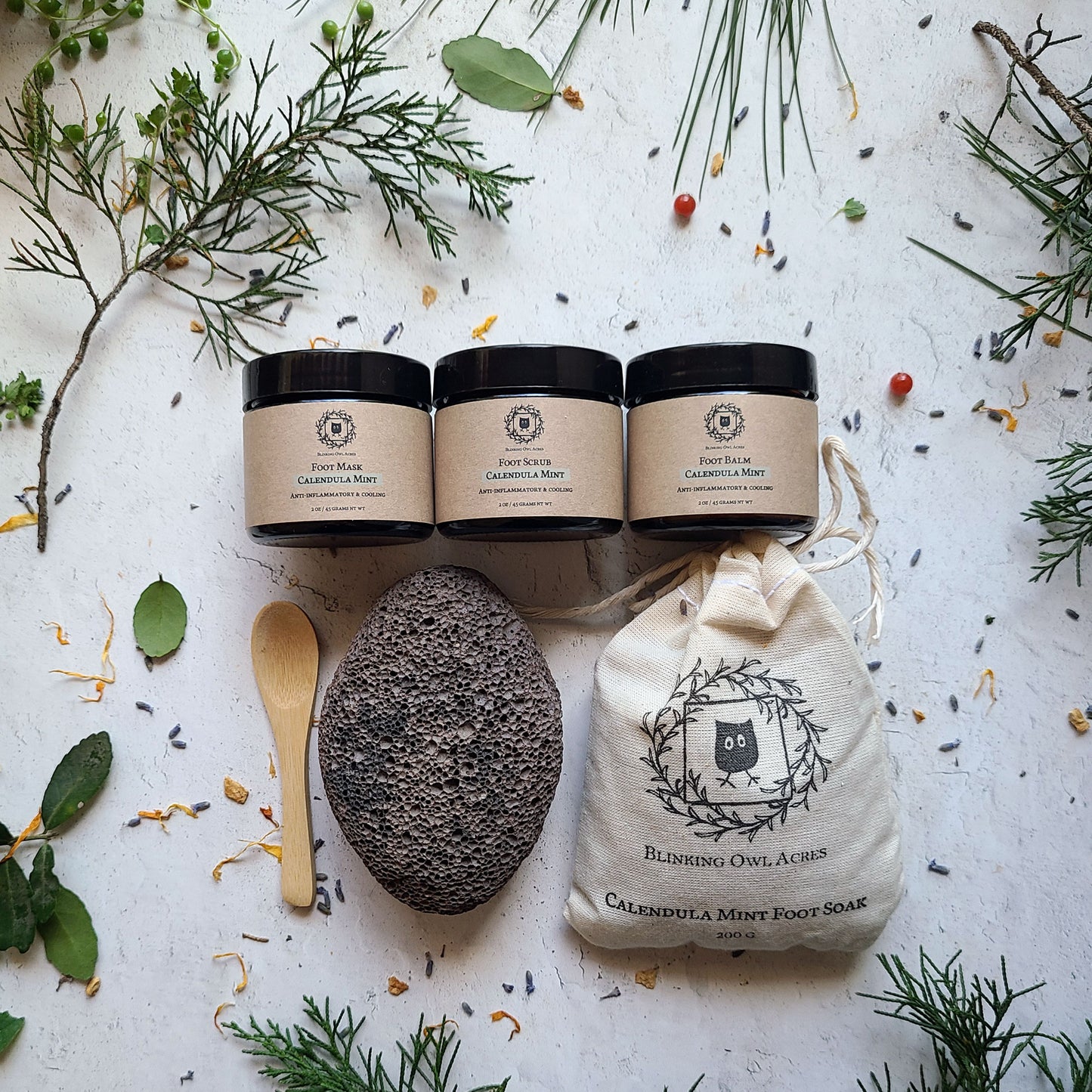 Calendula Mint Foot Spa Kit