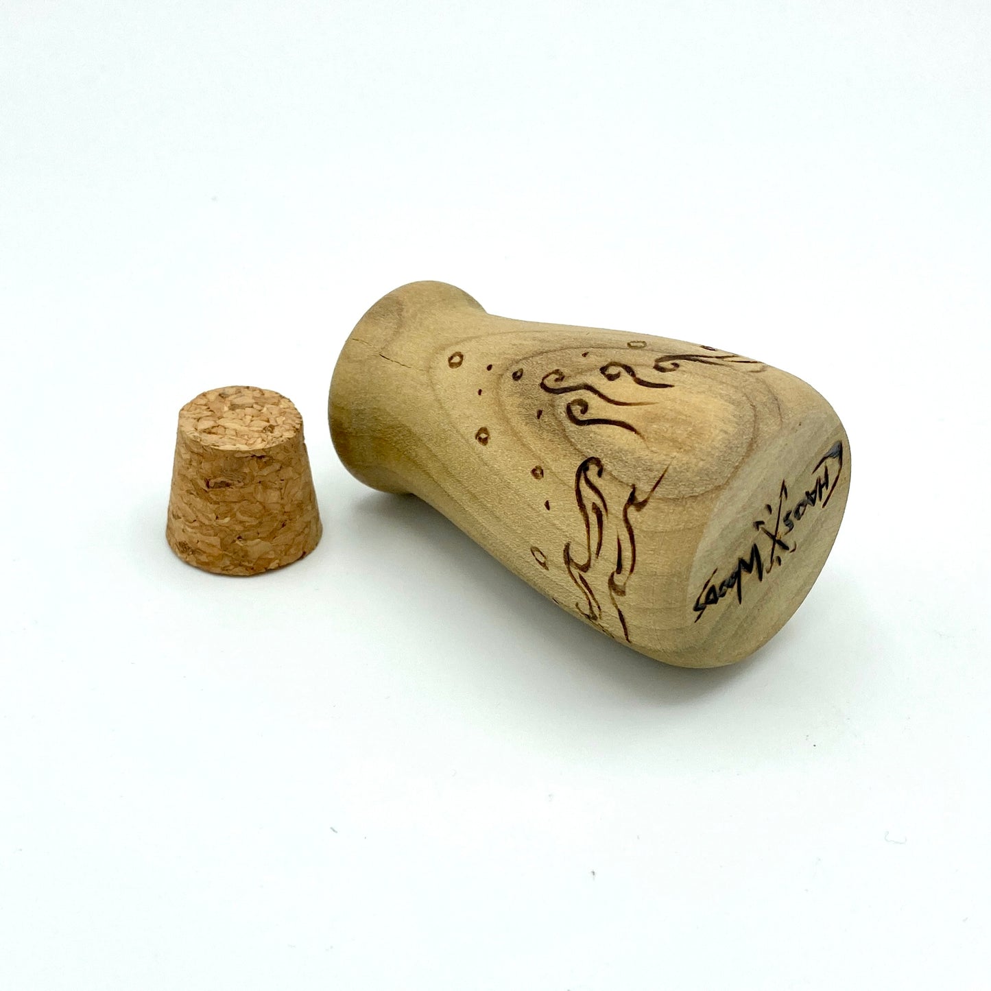 Sea Witch Wooden Potion Bottle