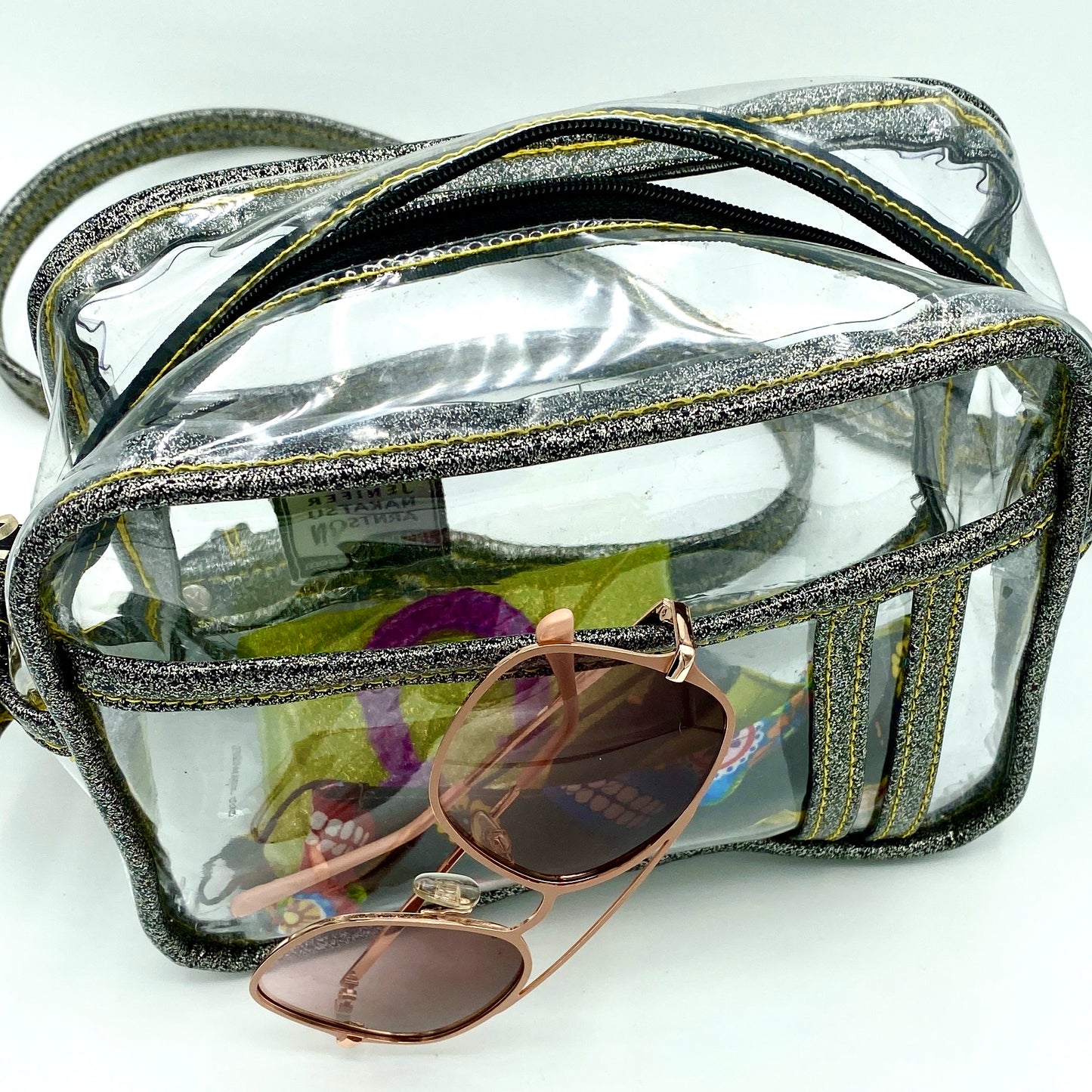 Clear Cross-Body Bag