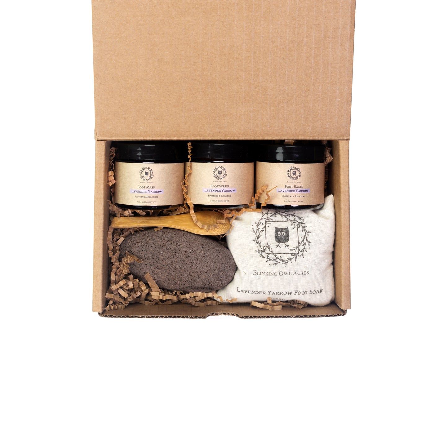 Lavender Yarrow Foot Spa Kit