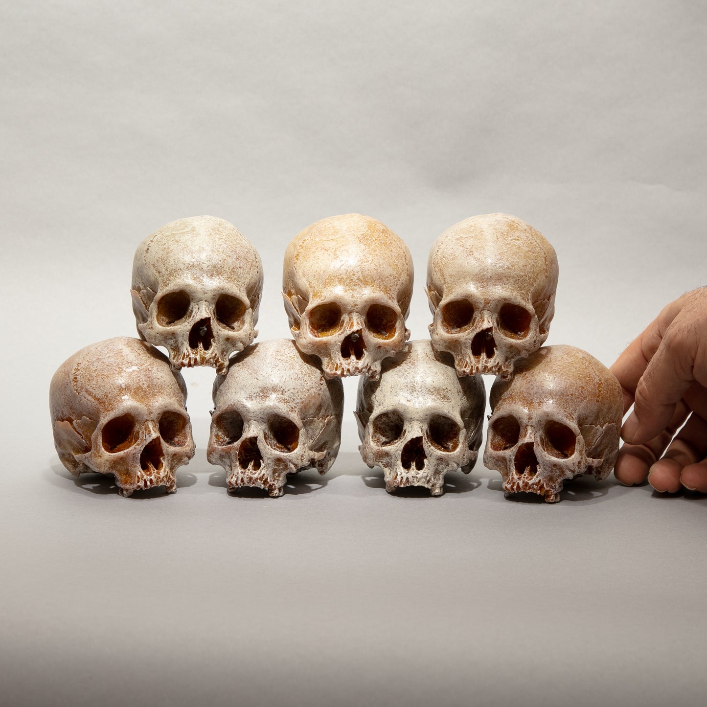 Memento Mori Skull Sculpture