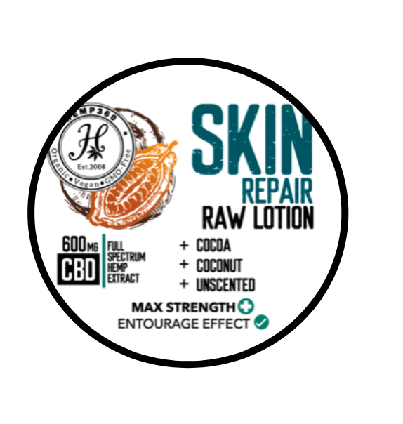 CBD Unscented Raw Lotion