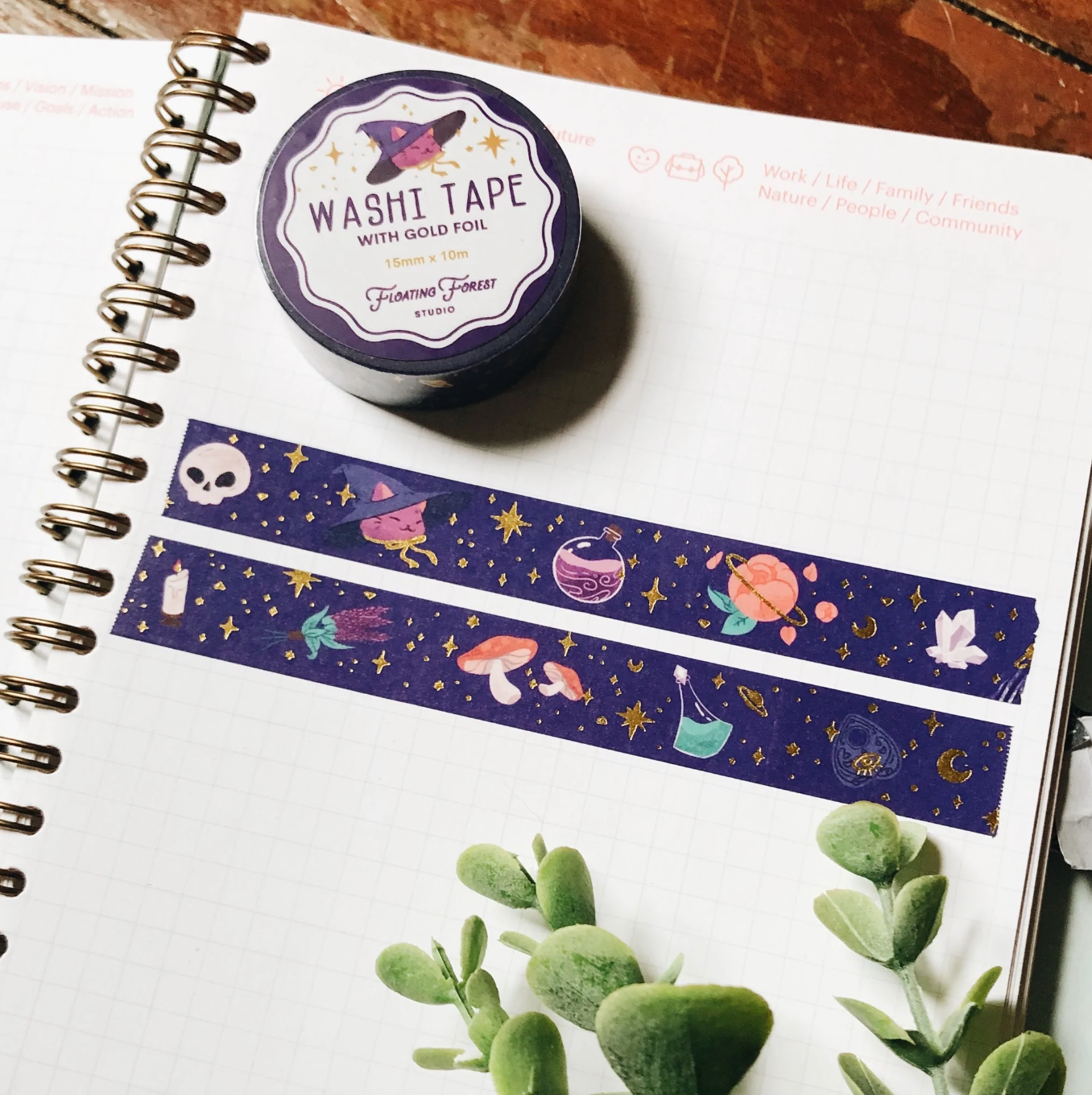 Witchy Things Washi Tape