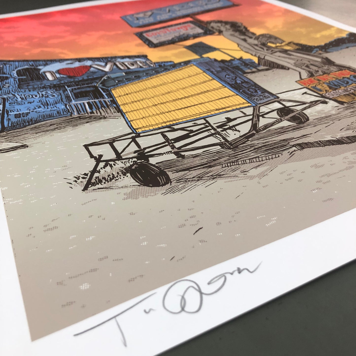 I Luv Video Print