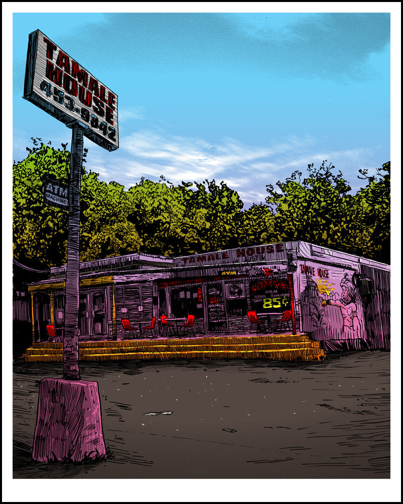 Tamale House Print