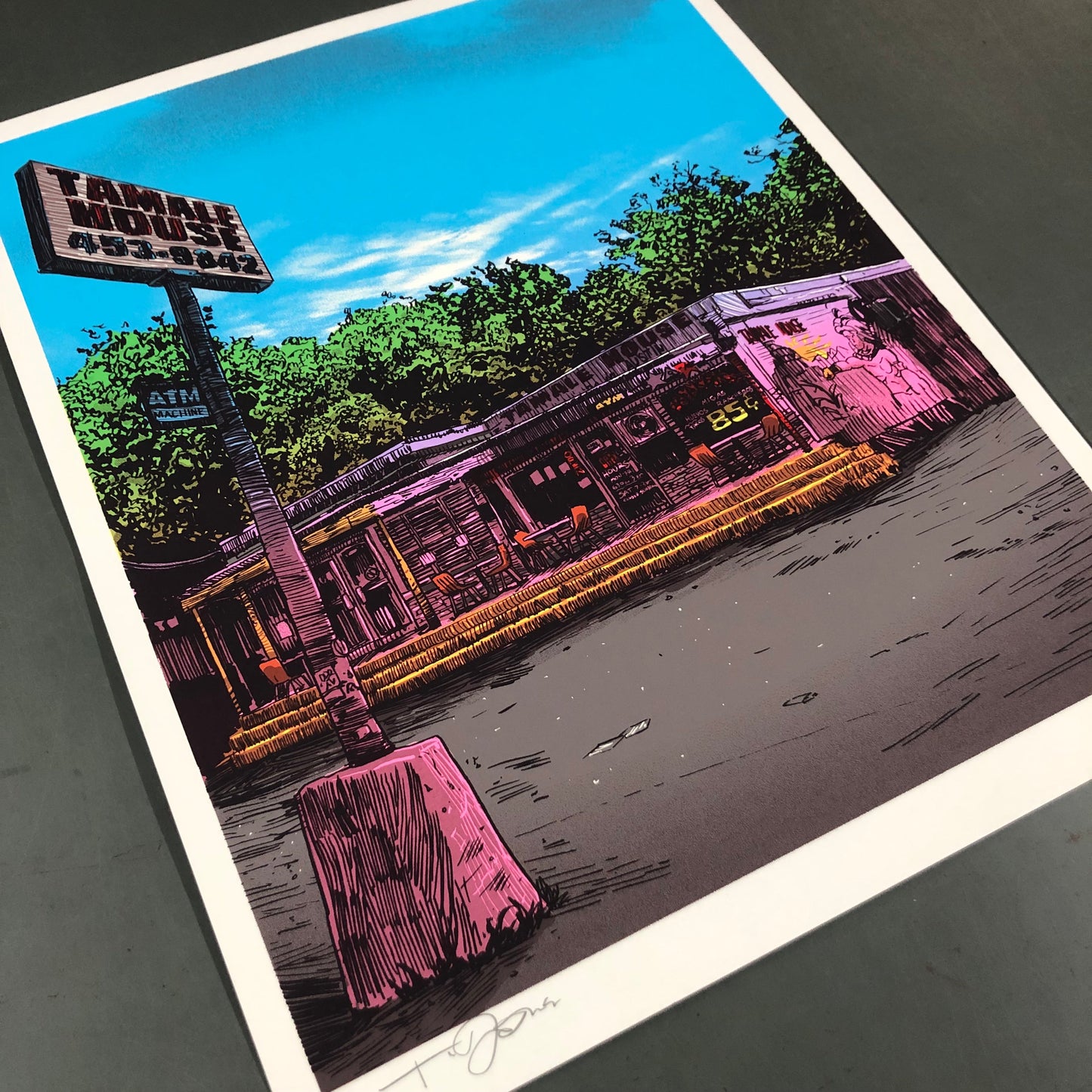 Tamale House Print