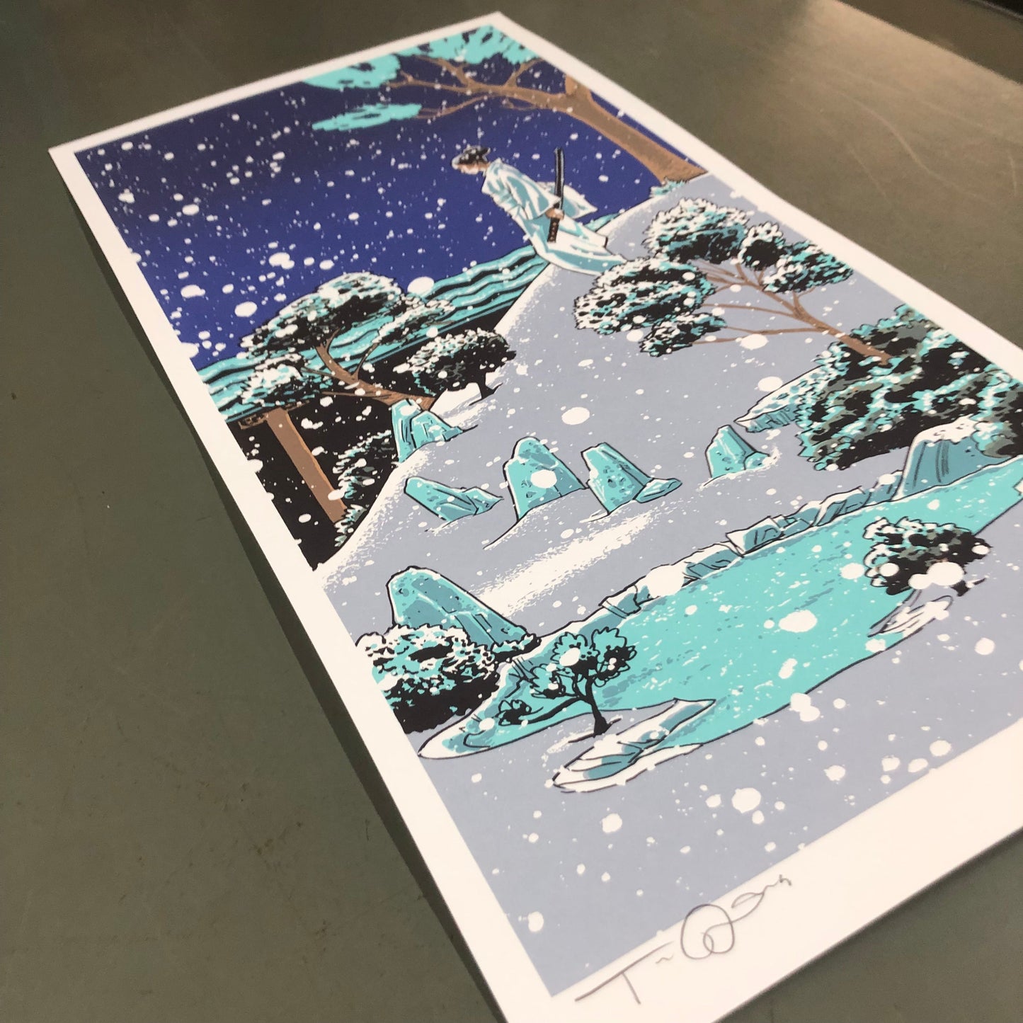 The Swan Song of O-Ren Ishii Print