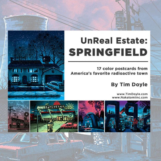 Springfield Postcard Set