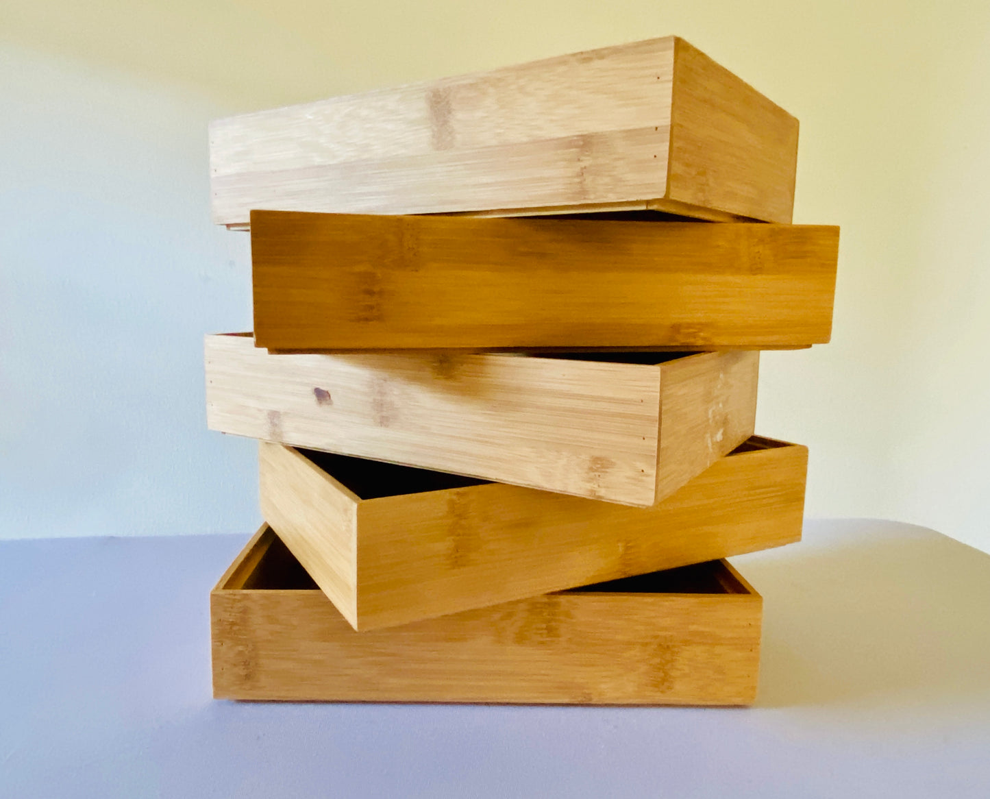 Bamboo Planter for Microgreens Kit