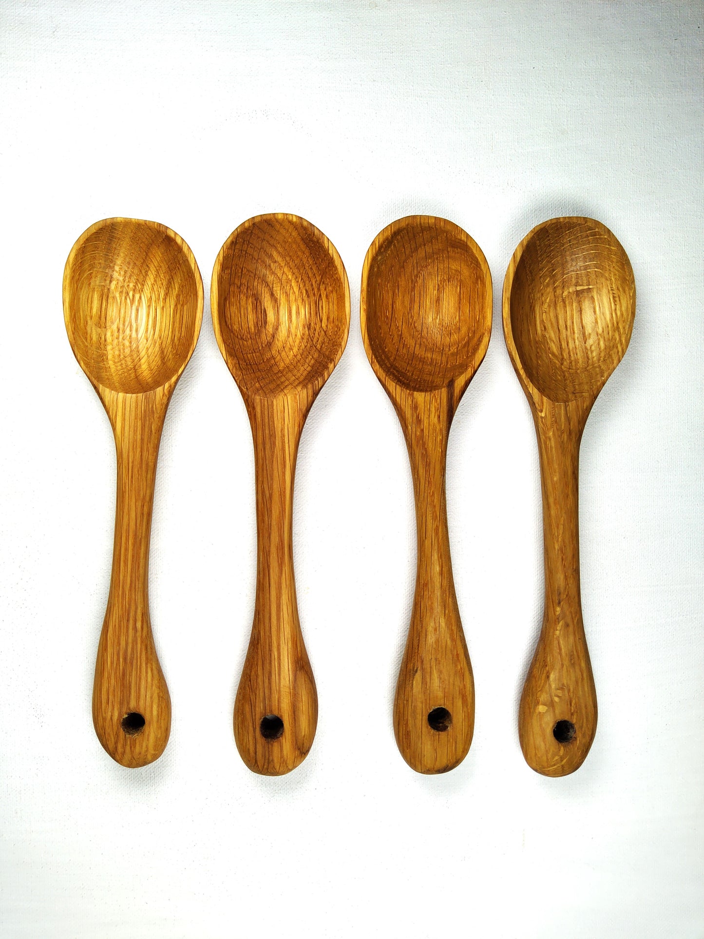 Handcarved Oak Spoon