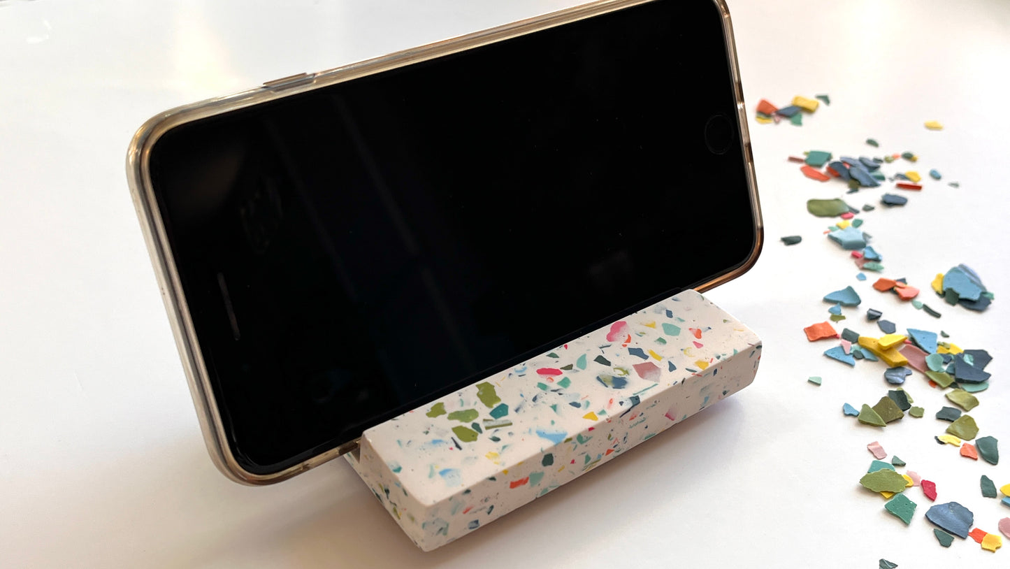 House Blend Terrazzo Phone Stand