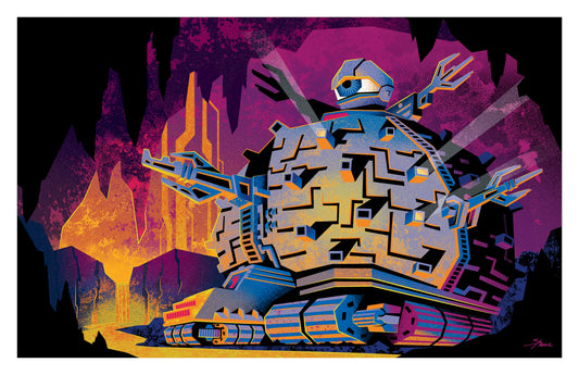 Techno Terror From Below Print