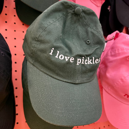 I Love Pickles Ball Cap
