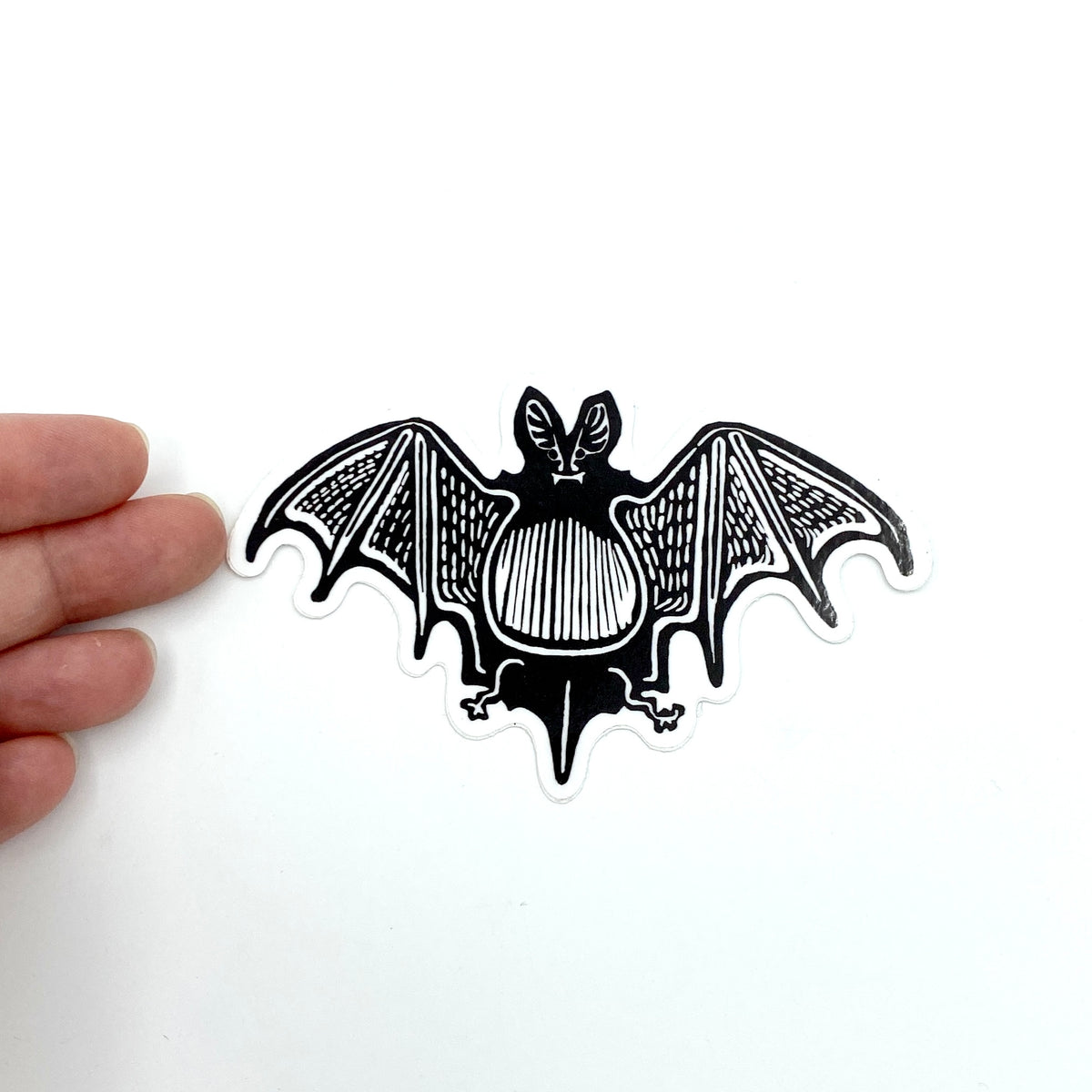 Textile Sticker Bat Che Bat Tejanimals sticker – Blue Genie Art Bazaar