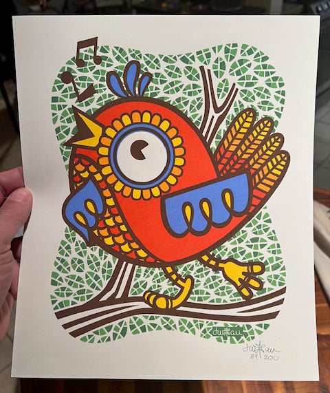 Rare Texas Birds Print Set