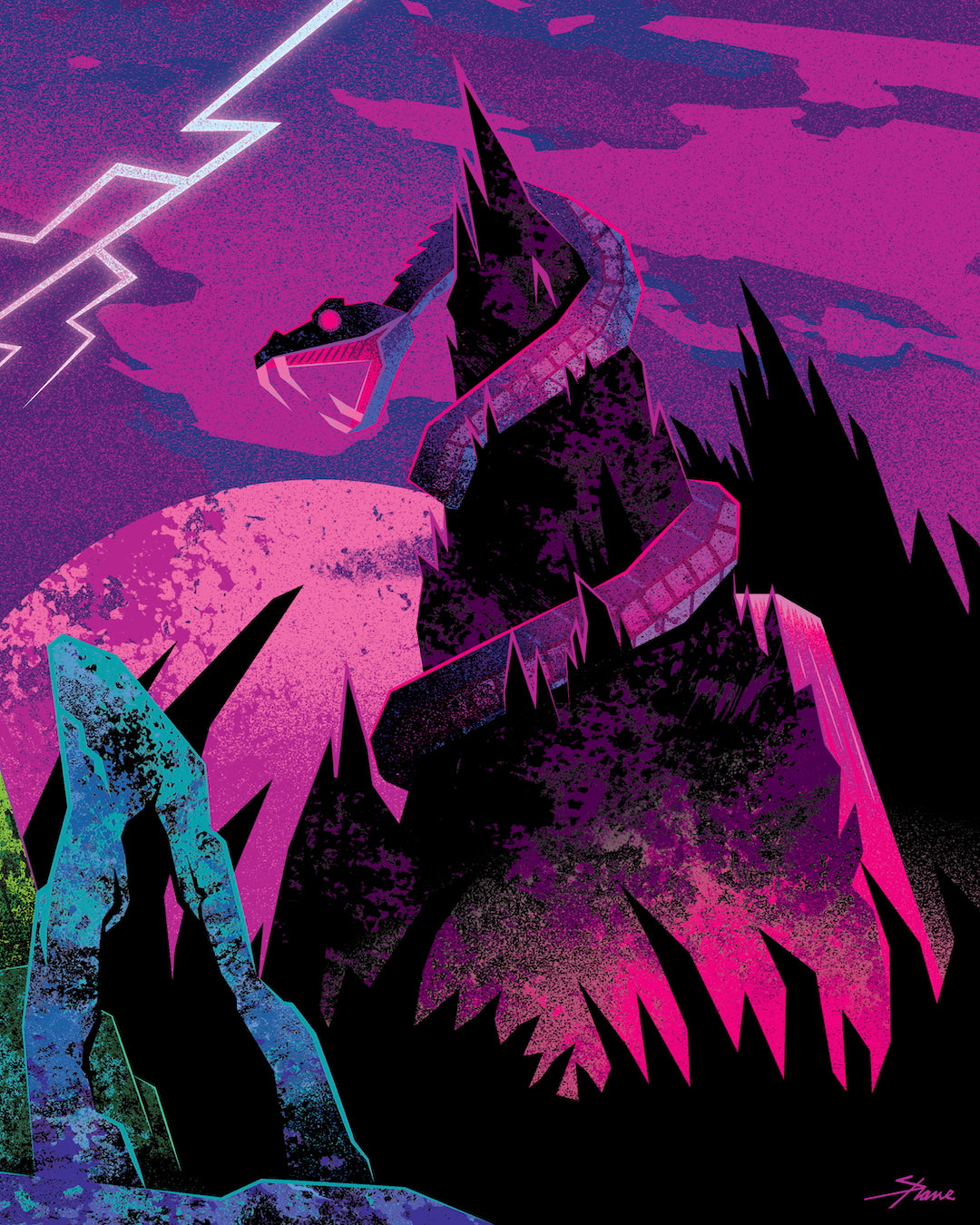 Eternian Moonrise Print