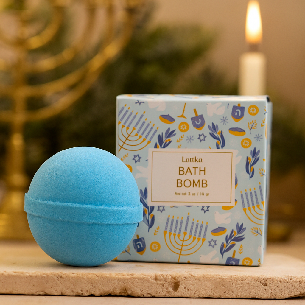 Hanukkah Bath Bomb