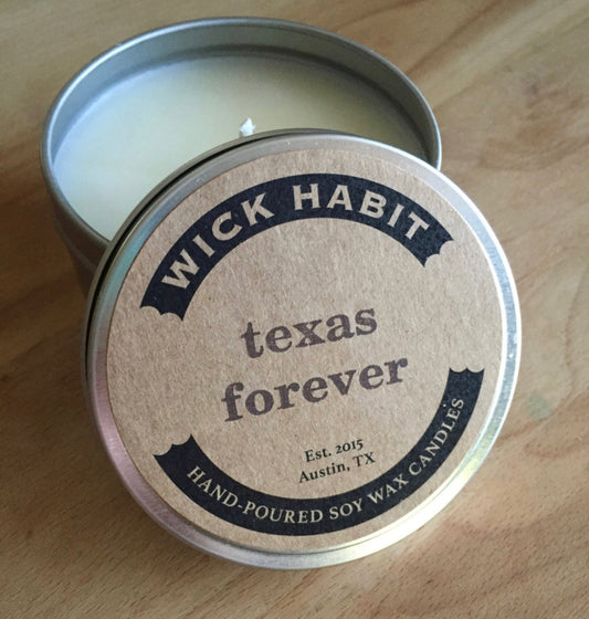 Texas Forever Soy Wax Candle