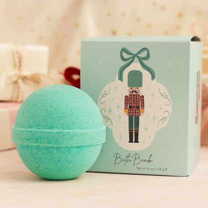 Nutcracker Christmas Bath Bomb