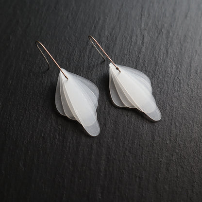 Recycled Plastic Lacewing Inspired Earrings