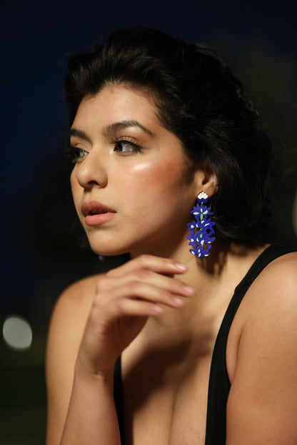 Bluebonnet Statement Earrings