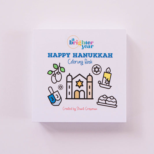 Happy Hanukkah Mini Coloring Book