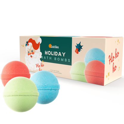 Christmas Bath Bomb Gift Box