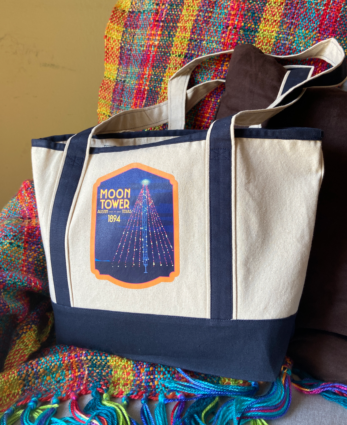 Vintage WPA style Art Tote