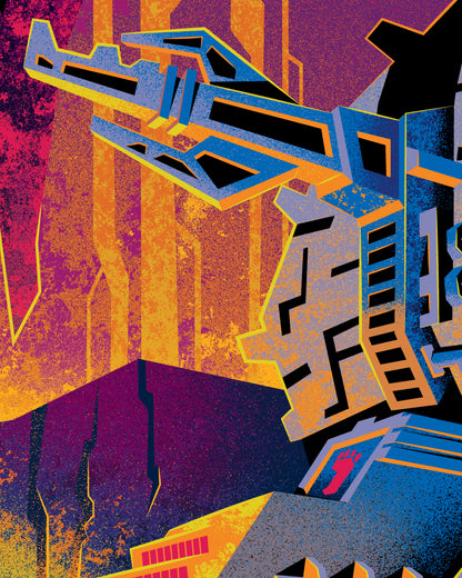 Techno Terror From Below Print