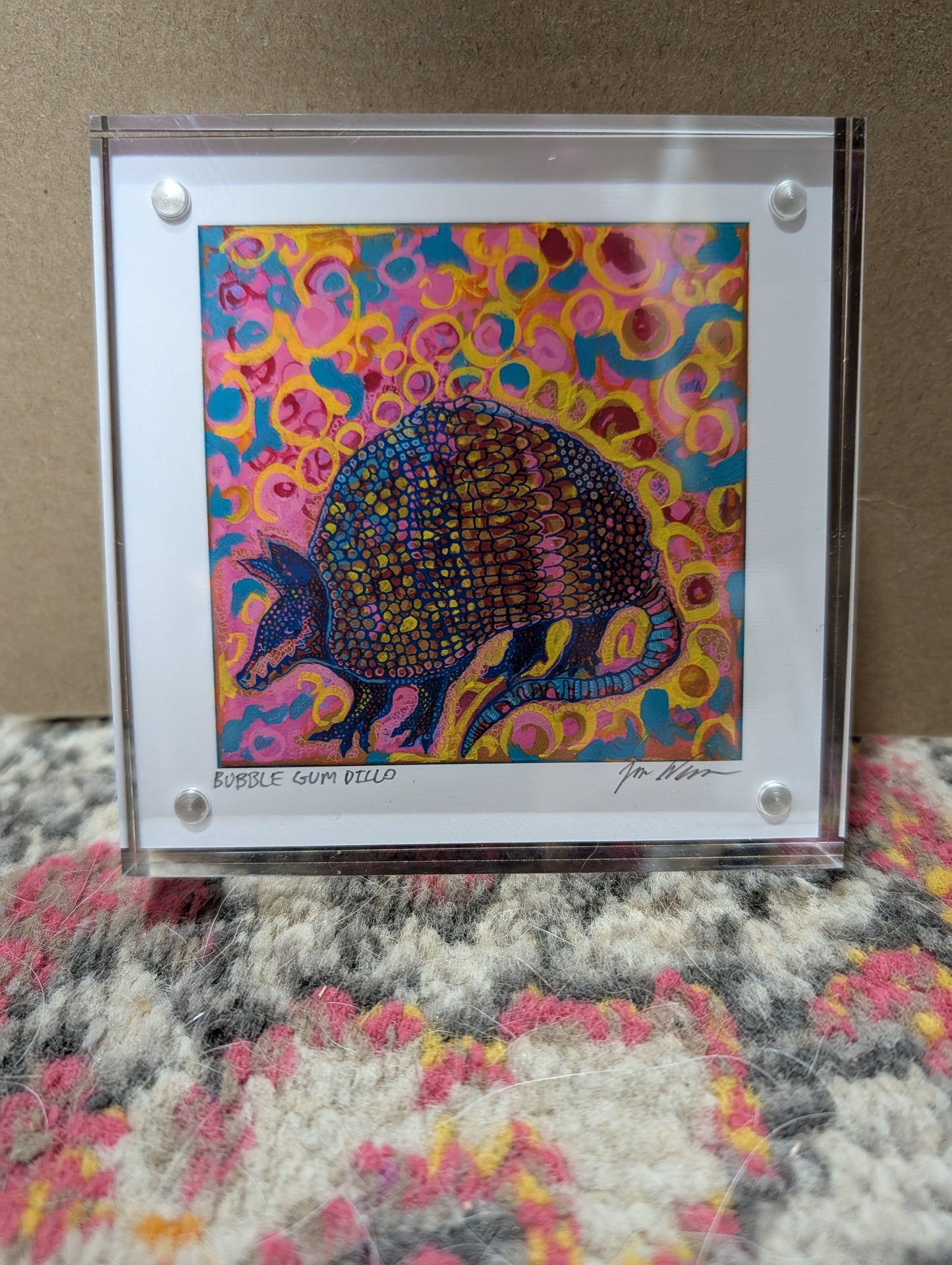 Armadillo Magnetic Frame with Gift Box