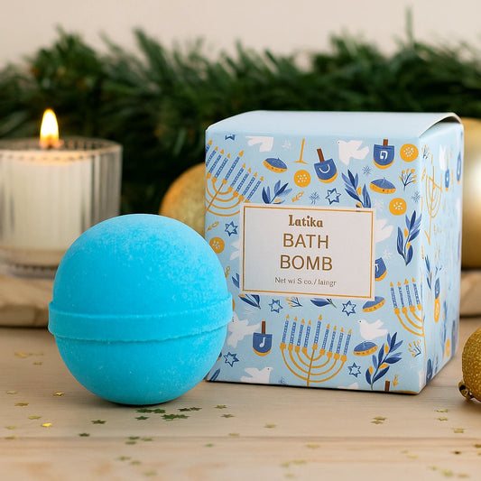 Hanukkah Bath Bomb