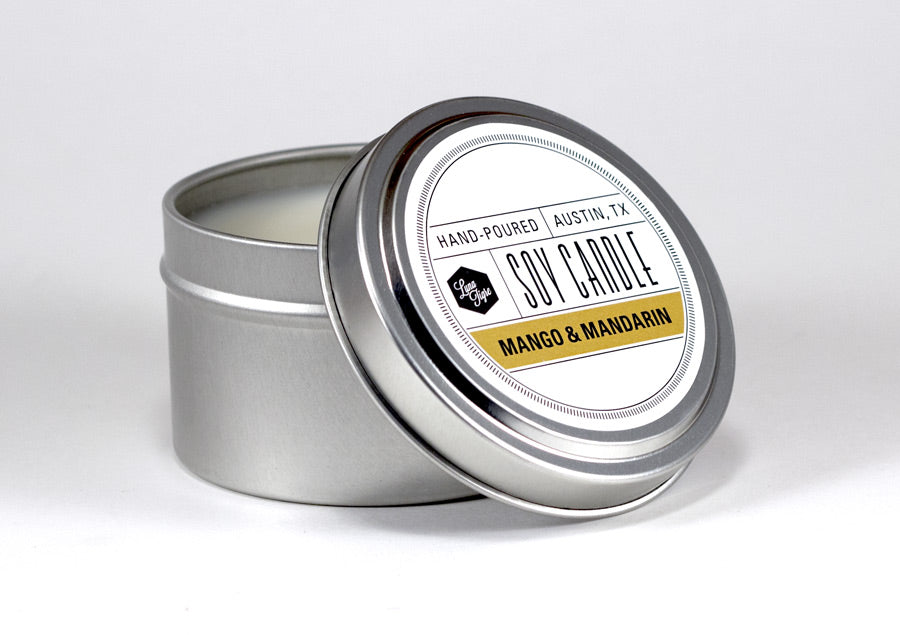 Mango & Mandarin Soy Wax Candle