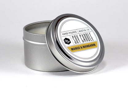 Mango & Mandarin Soy Wax Candle