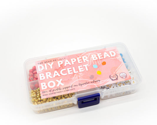 DIY Paper Bead Bracelet Kit